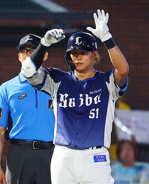 西武西川愛也(2026年7月撮影)