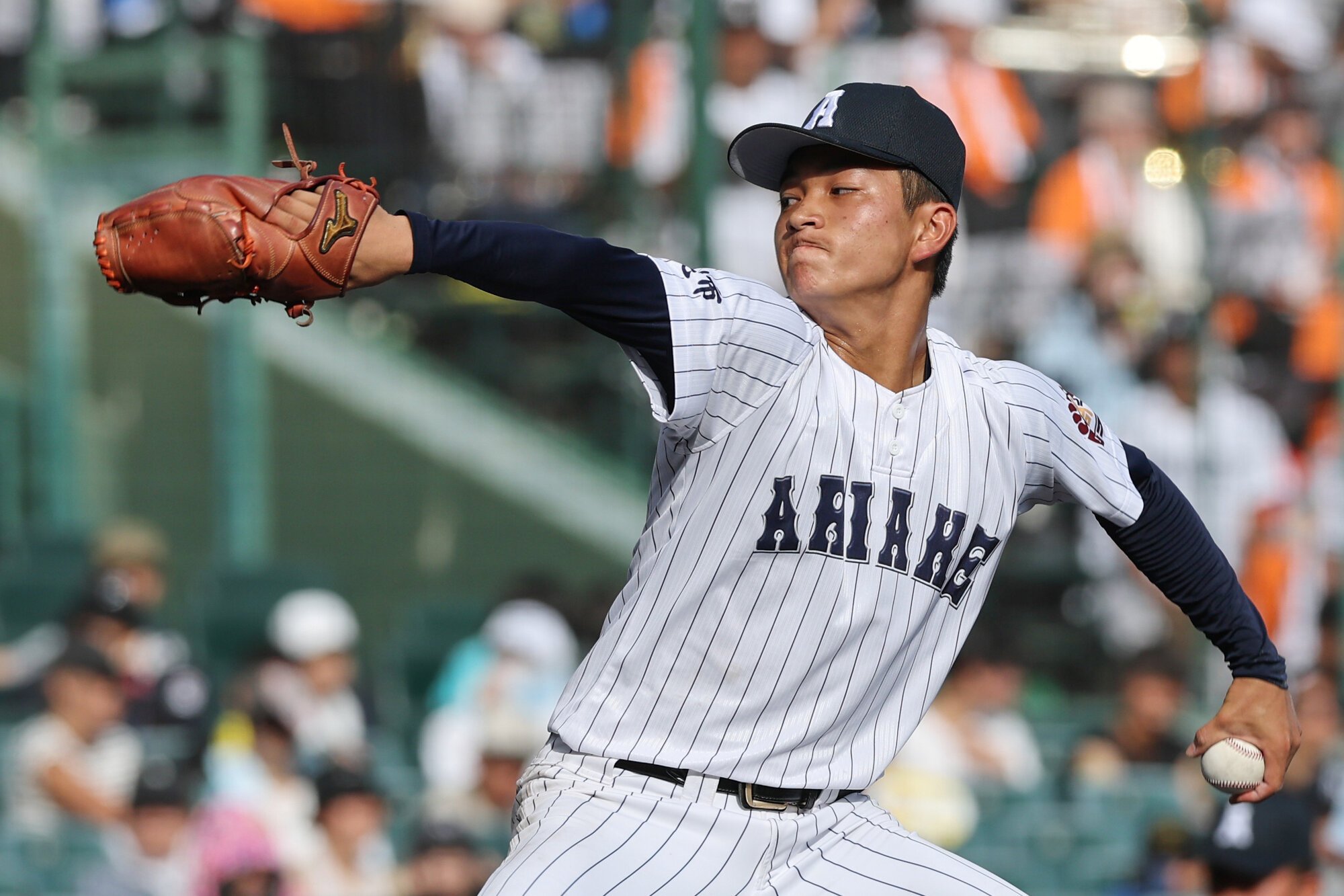 有明―立命館宇治　有明先発の工=藤原伸雄撮影