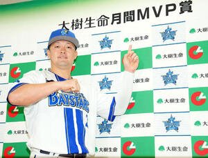 7月の月間MVPに輝いたDeNA牧秀悟(撮影･たえ見朱実)