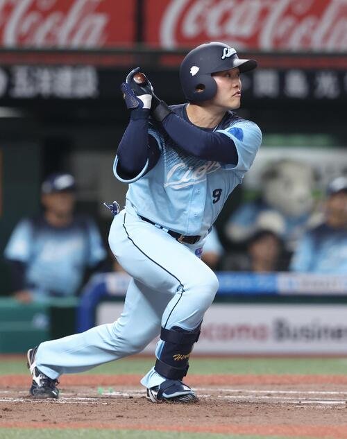 西武蛭間拓哉(2026年8月撮影)