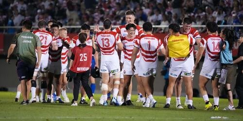 ラグビー日本代表(2026年撮影)
