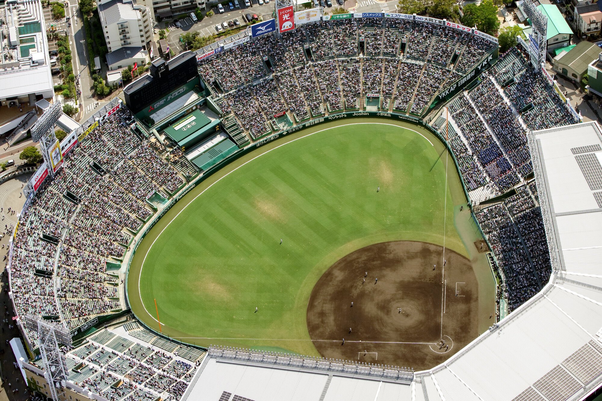 第108回全国高校野球選手権大会が開かれている阪神甲子園球場