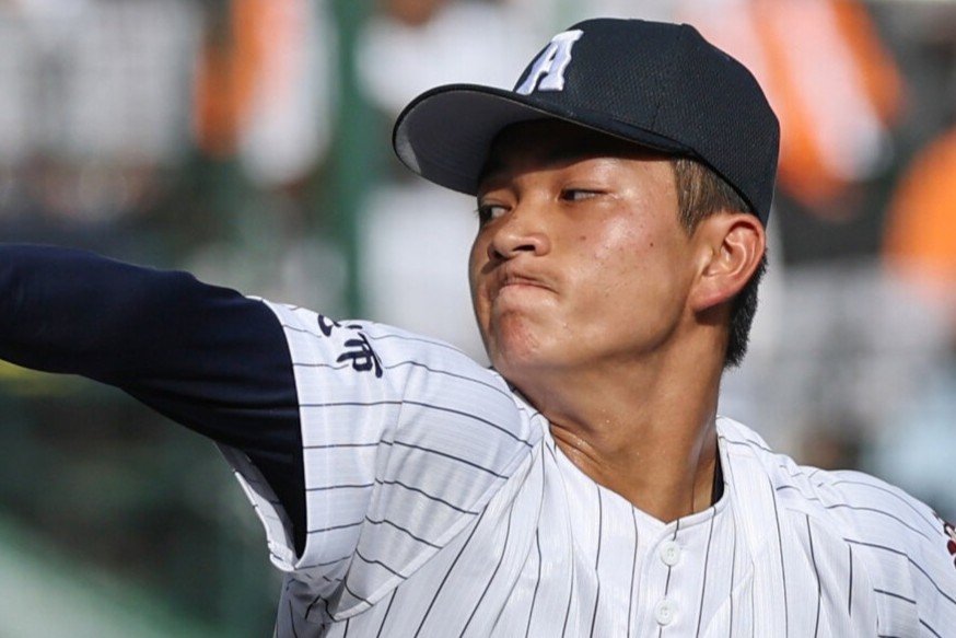 有明の工投手=藤原伸雄撮影