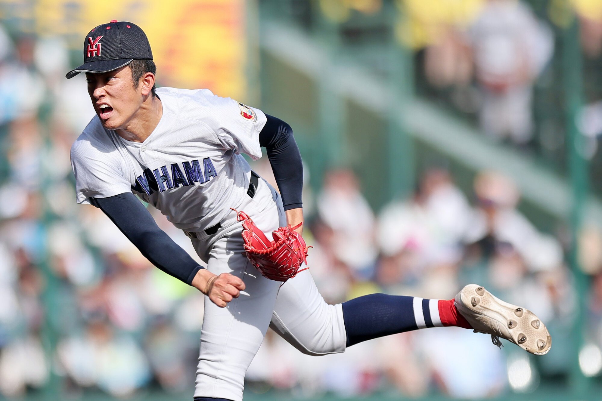 横浜がつけいる隙与えず勝利、織田は完封　花巻東は好機で得点できず