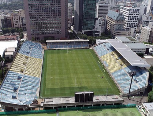 秩父宮ラグビー場(2018年撮影)