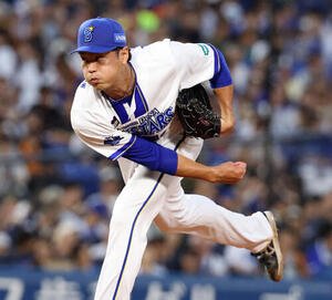DeNA対巨人　DeNA先発先発の藤浪晋太郎(撮影･浅見桂子)