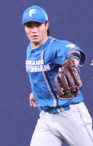 智弁和歌山出身の日本ハム細川凌平(2026年8月撮影)