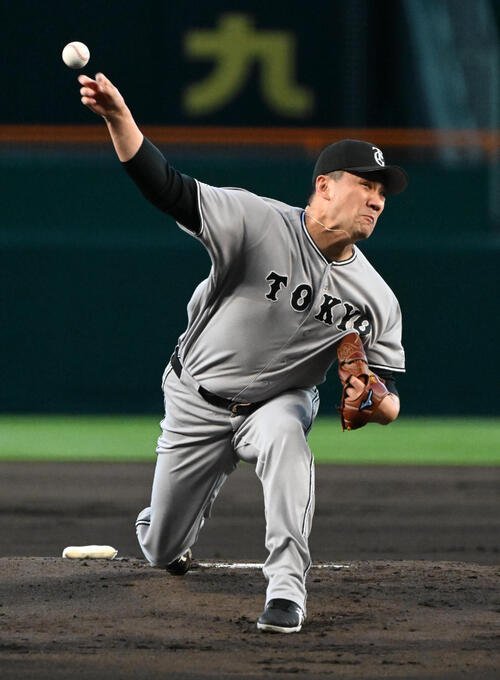 巨人田中将大(2026年5月撮影)