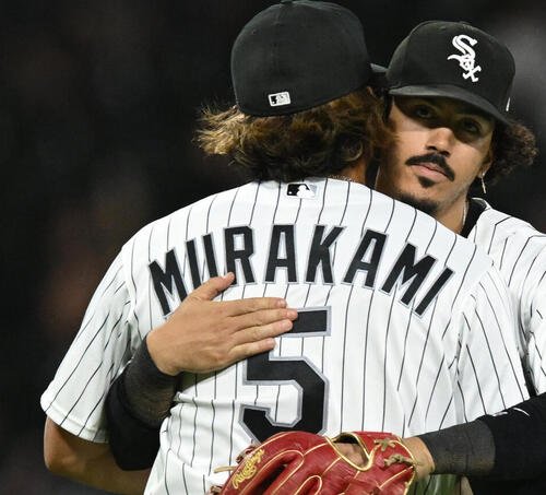 ホワイトソックス連勝、村上宗隆2四球で貢献　ピーターズが村上に続く5戦連発で史上初の記録も