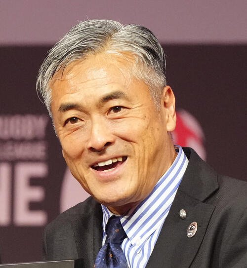 リーグワンの玉塚元一理事長(2026年撮影)