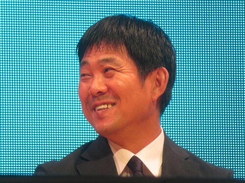 企業イベント｢Hitachi Social Rorum 2026 JAPAN｣のトークセッションに登場した日本代表の森保一監督