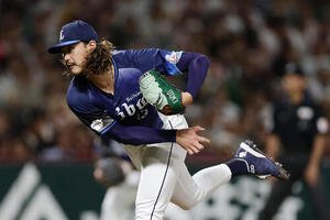 ソフトバンク対西武　力投する西武先発の高橋光成(撮影･前田充)