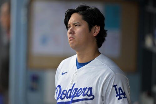 ドジャース大谷(26年9月、AP)