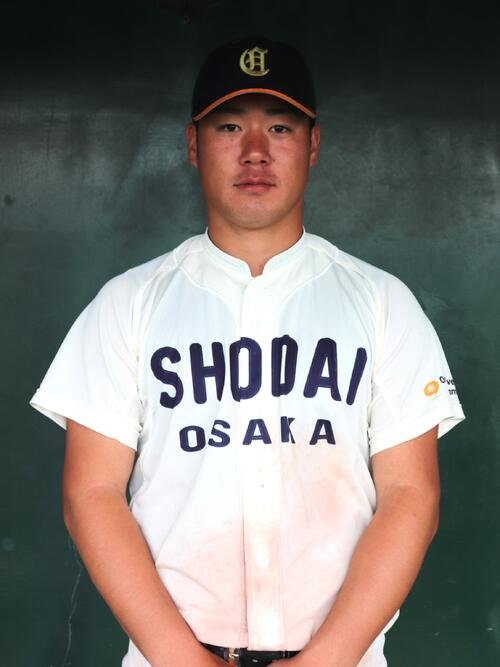 大商大対神戸学院大　大商大の主将･春山陽登外野手(4年＝敦賀気比)(撮影･中島麗)