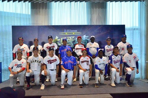 第14回BFA U18アジア選手権　各国の選手と監督(2026年9月撮影)