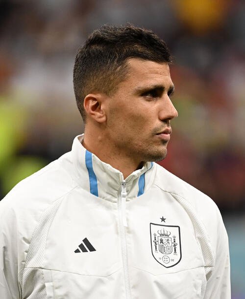 スペイン代表ロドリ(2022年撮影)