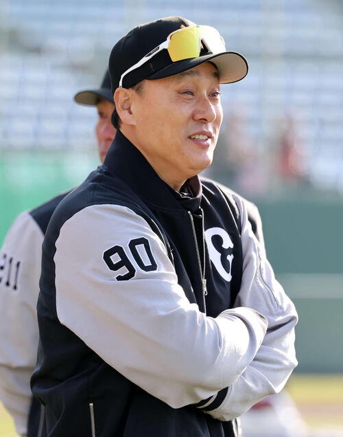 巨人李承燁コーチ(2026年2月撮影)