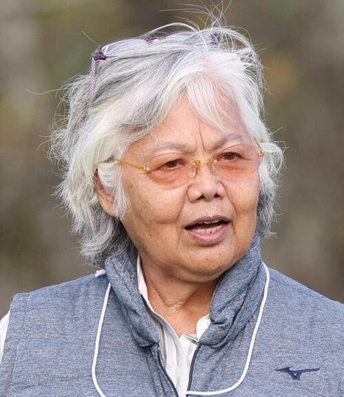 岡本綾子(2022年10月撮影)