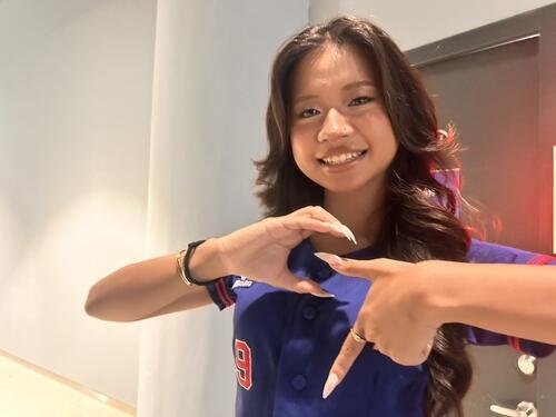 台湾代表の公式チアリーディングチームのCTガールズのウェン･ユー