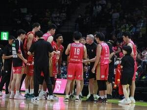 仙台対秋田　逆転を許し立て直しを図る秋田(撮影･高橋香奈)