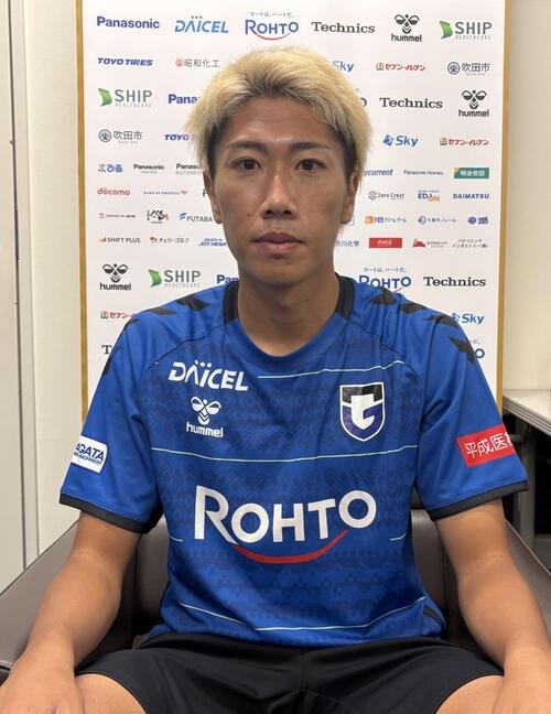 G大阪に加入したFW土信田悠生(26年9月撮影)