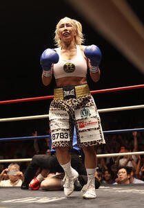 3回、山本美優は初勝利した(撮影･柴田隆二)