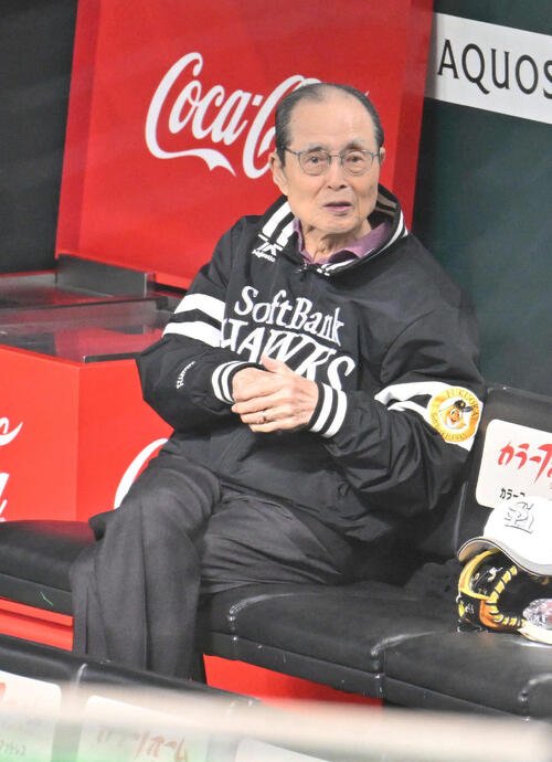 ソフトバンク王貞治会長(2026年3月撮影)