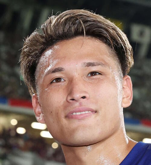 松木玖生(2024年7月撮影)