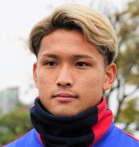 松木玖生(2024年4月撮影)