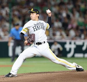 ソフトバンク前田悠伍(2026年9月撮影)