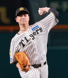 阪神対広島　阪神先発の大竹耕太郎(撮影･上山淳一)