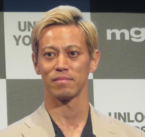 本田圭佑(2026年7月撮影)