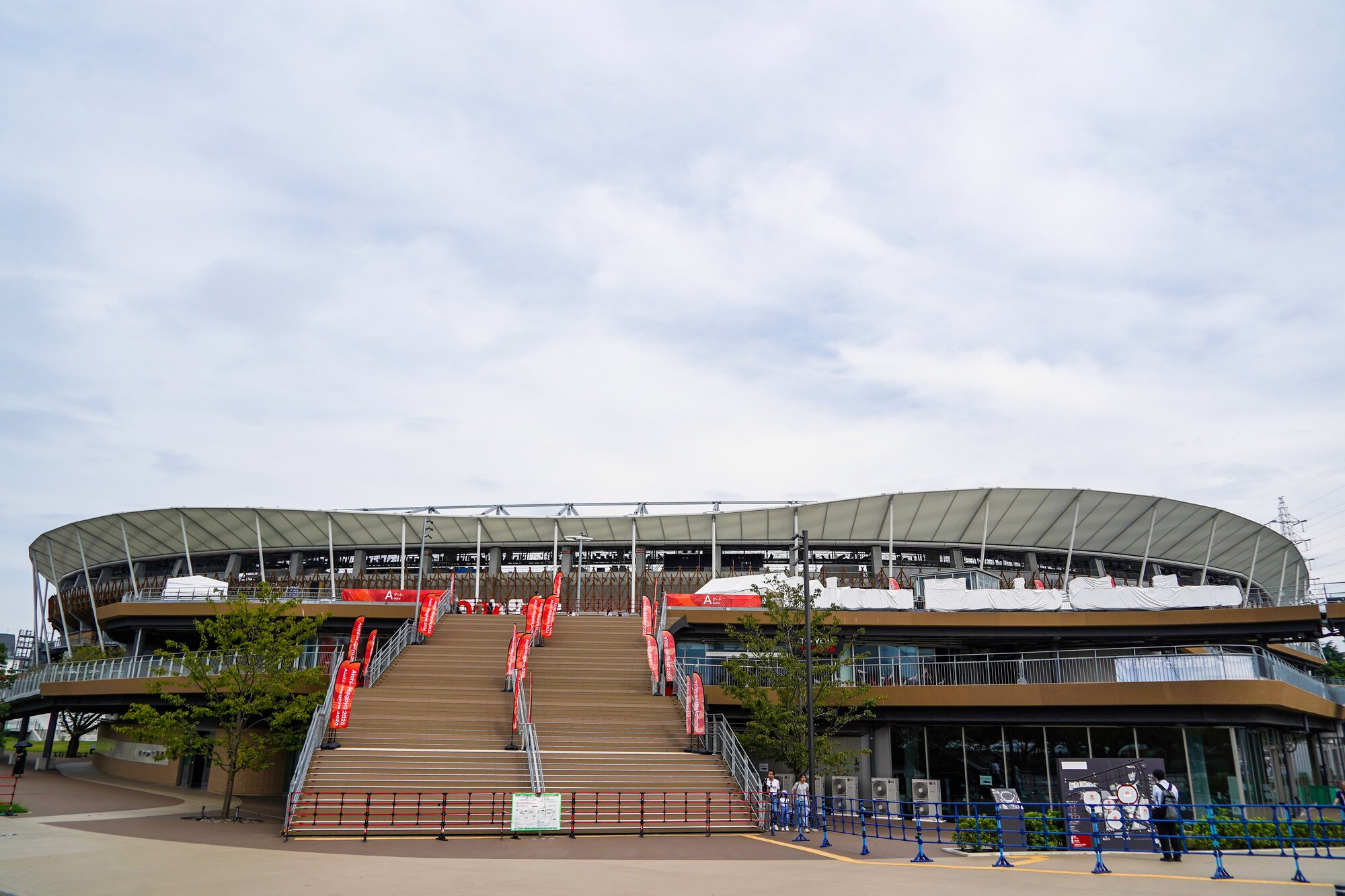 愛知･名古屋アジア大会の開会式が行われる瑞穂公園陸上競技場(パロマ瑞穂スタジアム)=2026年9月19日、名古屋市瑞穂区、小玉重隆撮影