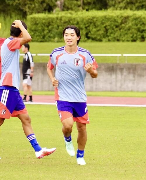 U－21日本代表FW横山夢樹(2026年9月15日撮影)