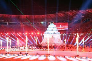 愛知･名古屋アジア大会の開会式(2026年9月19日撮影)