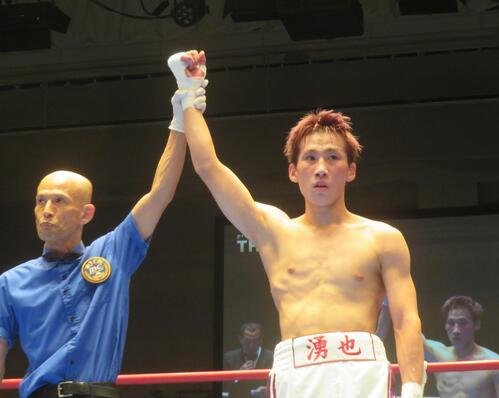 2回TKO勝ちで7連勝を飾ったWBOアジア･パシフィック･バンタム級8位田中湧也