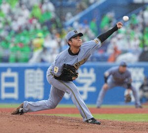 ヤクルト対阪神　阪神の先発高橋遥人(撮影･たえ見朱実)