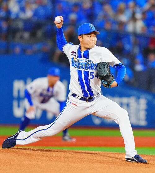 DeNA石田裕太郎(2026年9月撮影)