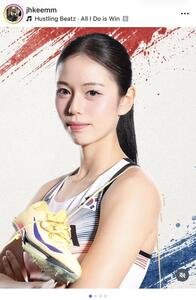 ｢スプリント･クイーン｣｢陸上の女神｣と呼ばれている韓国のキム･ジュハ(画像はインスタグラムから)