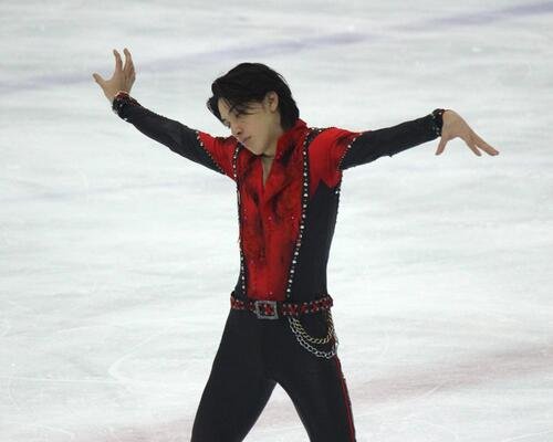 フィギュアスケート関東選手権男子フリーで演技する大島光翔