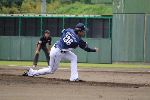ファーム最終戦で登板した西武高橋礼(撮影･金子真仁)