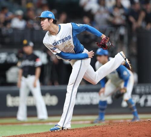 日本ハム福島蓮(2026年8月撮影)