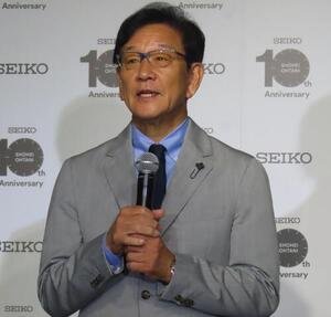 日本ハム栗山英樹CBO(2026年7月撮影)