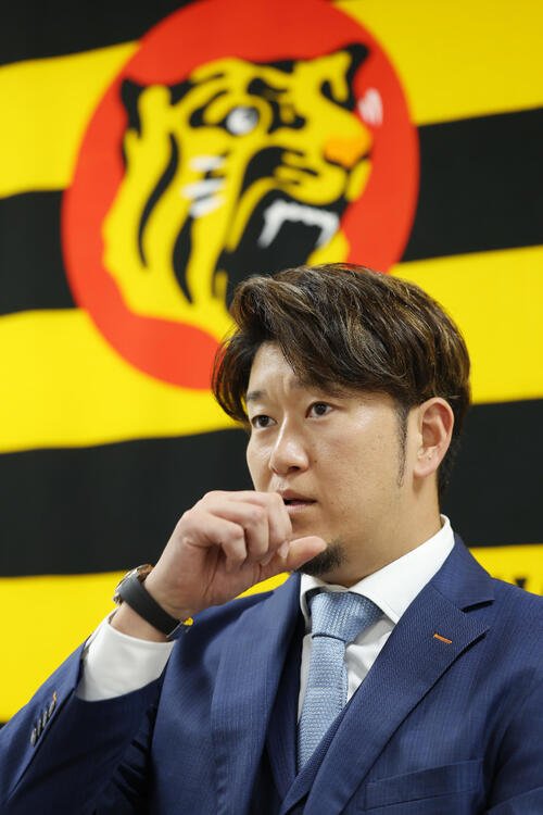 阪神岩貞祐太(25年11月撮影)