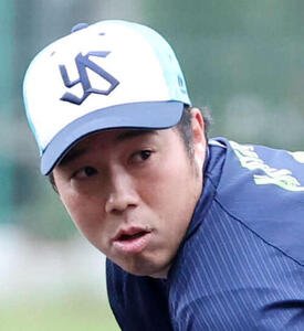 ヤクルト青柳晃洋(2026年2月撮影)　