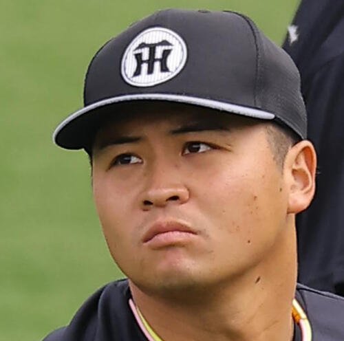 阪神松原快(2026年3月撮影)
