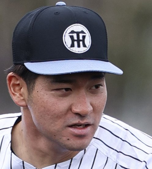 阪神伊藤稜(2026年2月撮影)