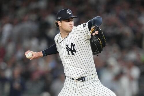 ワイルドカードシリーズ第1戦に先発したヤンキース･シュリトラー(AP)