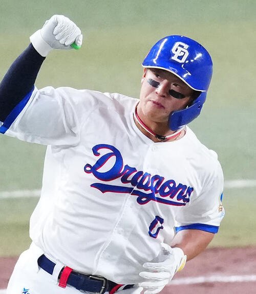 中日辻本倫太郎(2026年2月撮影)