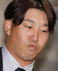 戦力外通告された広島小園海斗(撮影･加藤孝規)